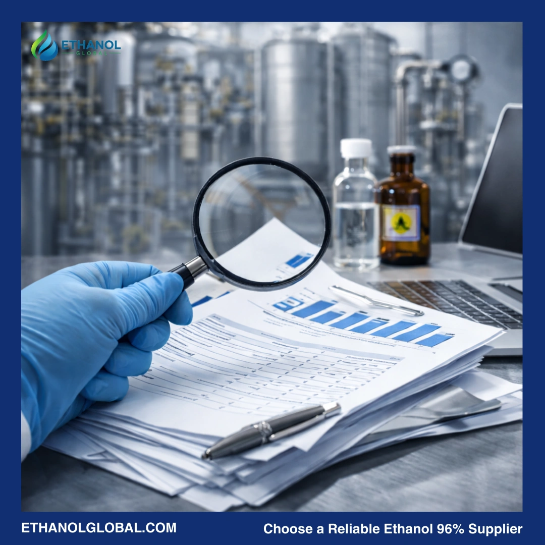 How to Choose a Reliable Ethanol 96% Supplier for Industrial Applications