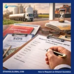How to Request an Ethanol Quotation