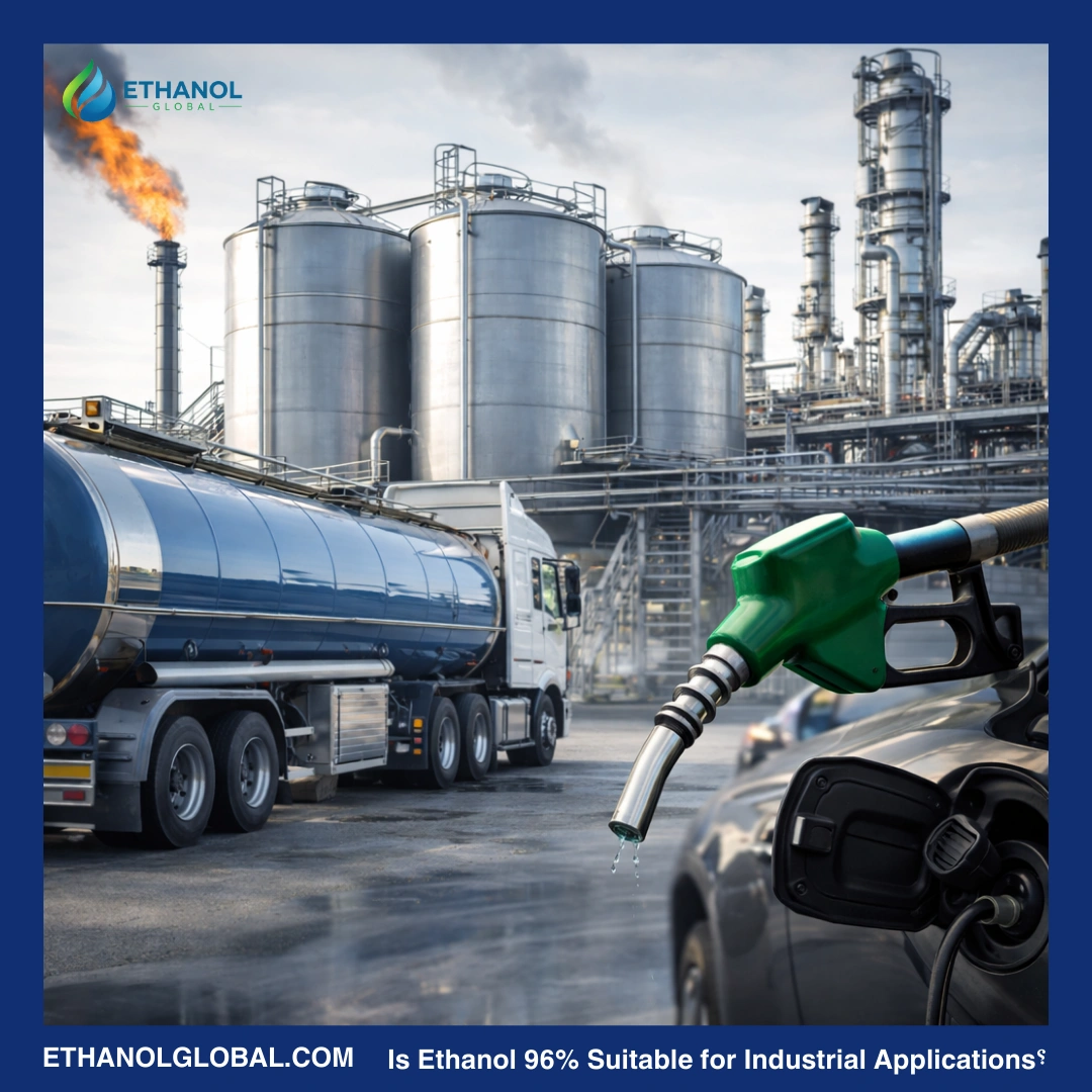 Is Ethanol 96% Suitable for Industrial and Fuel Applications؟