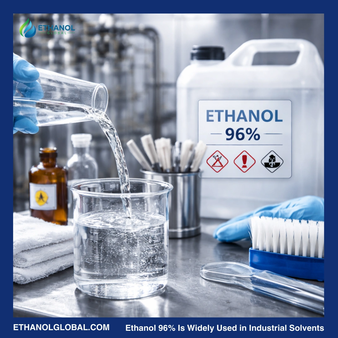 Why Ethanol 96% Is Widely Used in Industrial Solvents and Cleaning Processes