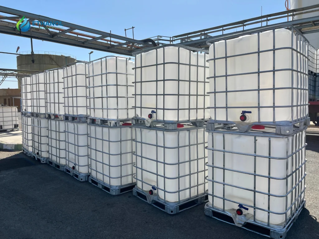 loading IBC ethanol - ethanol global