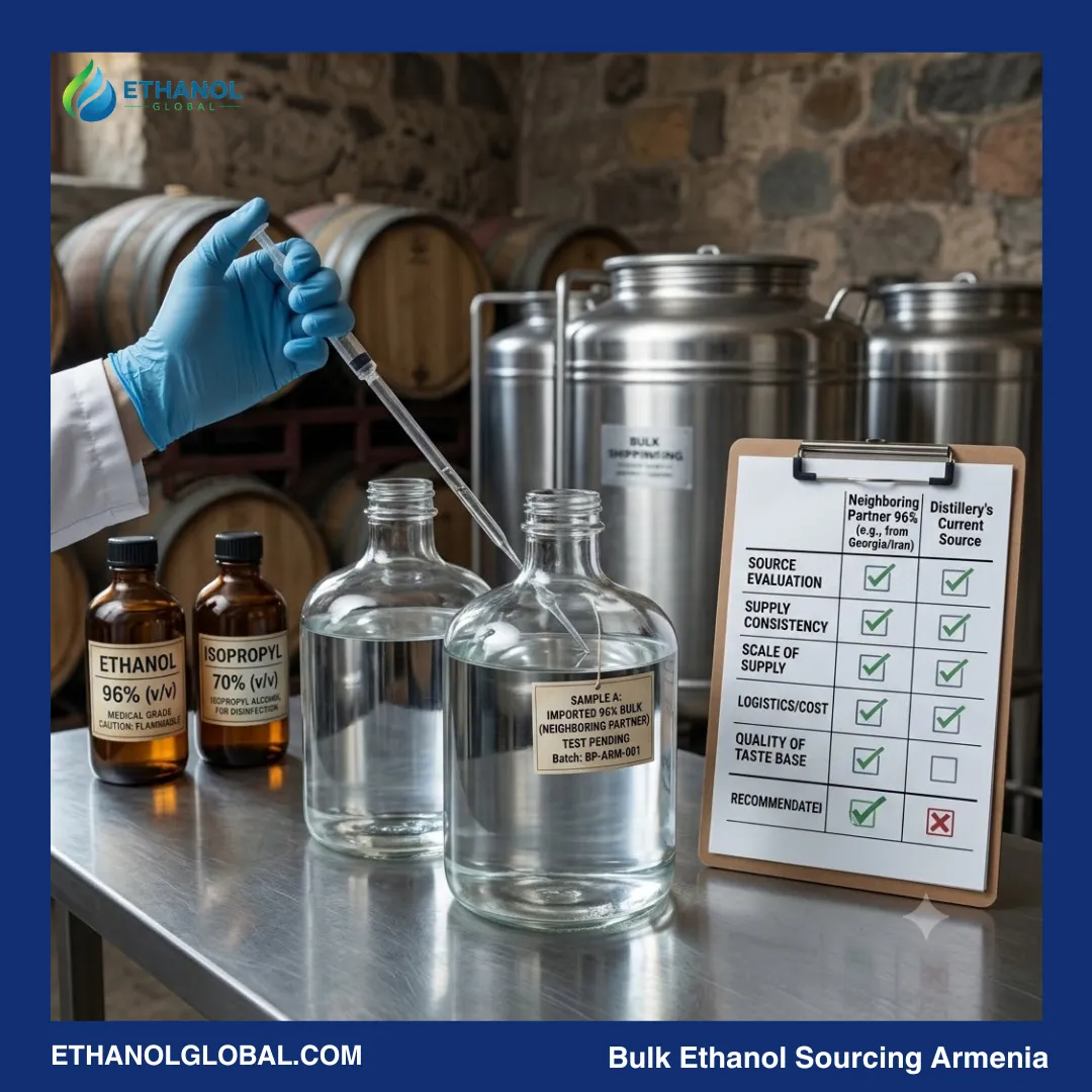 Bulk Ethanol Sourcing Armenia
