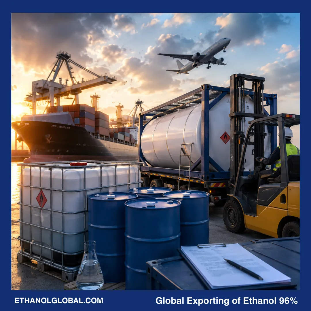 Global Exporting of Ethanol 96%